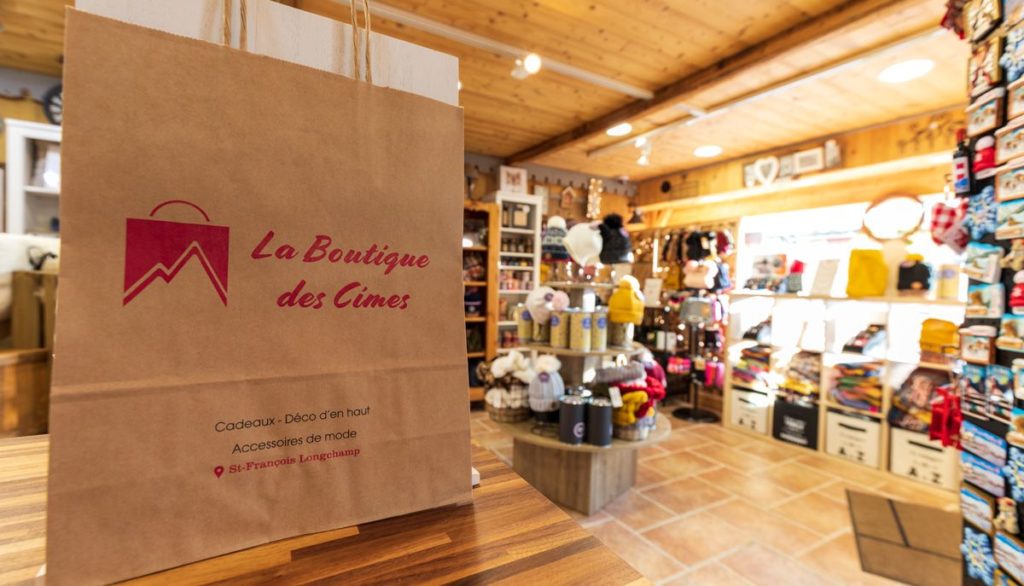 Graphisme pour La Boutique des Cimes