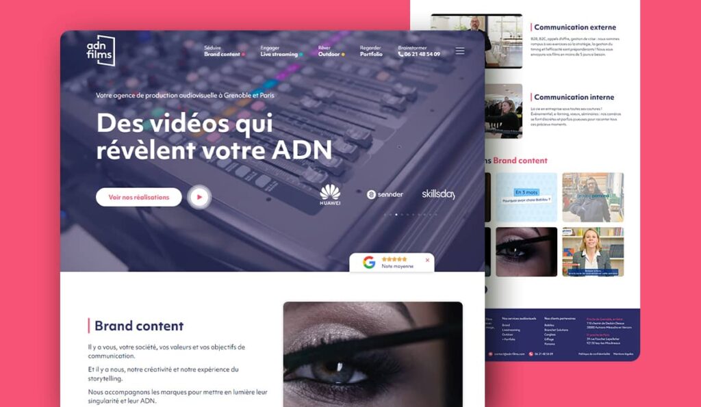Site web ADN Films