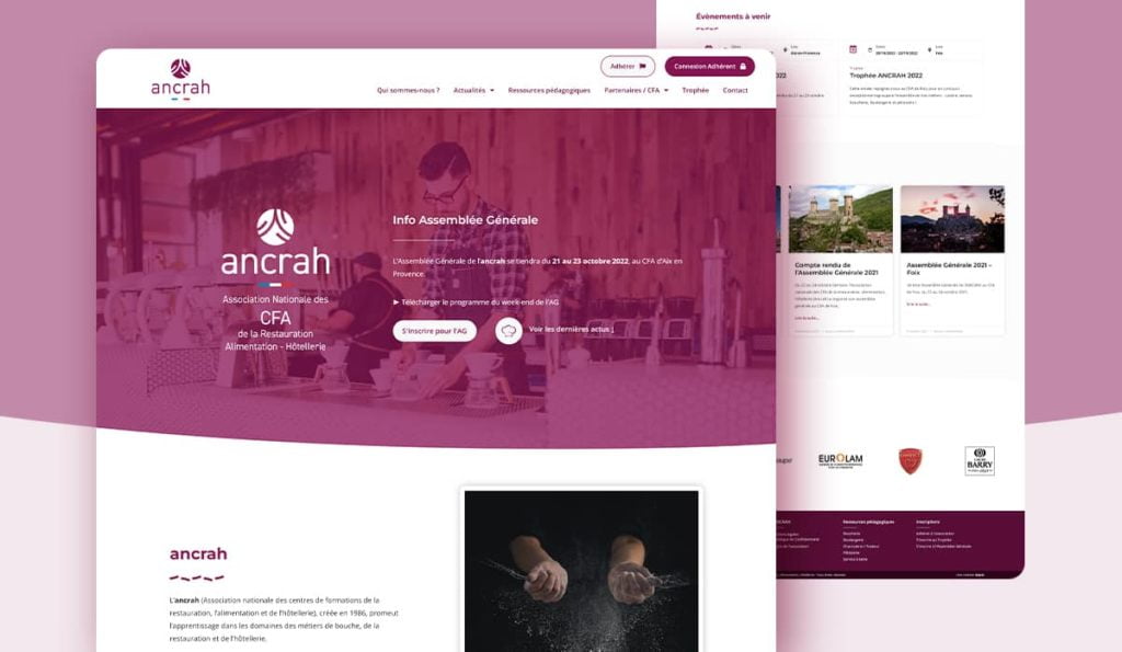 Site web de l'ANCRAH