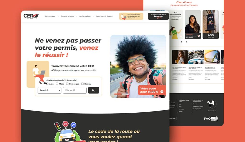 Site web de CER Réseau