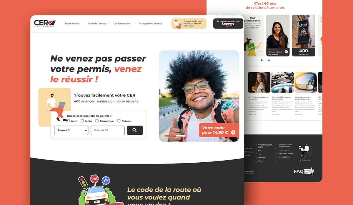Site web de CER Réseau