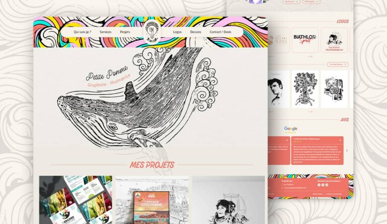 Site web de Petite Pomme